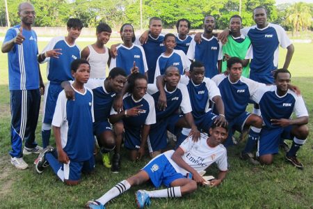 The Demerara Strikers after the game
