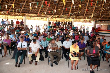 A section of the audience at the event. (Ministry of Education photo)