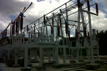 A section of the newly upgraded and expanded Onverwagt Substation