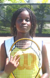 Shawna Gentle (top) and Nicola Ramdyhan to clash in the Ladies Singles Finals.   