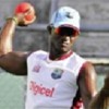 West Indies T20 captain Darren Sammy goes through his paces in training for the T20 series. (Photo courtesy WICB Media)
