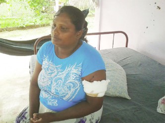  Injured: Parbattie Bickram 