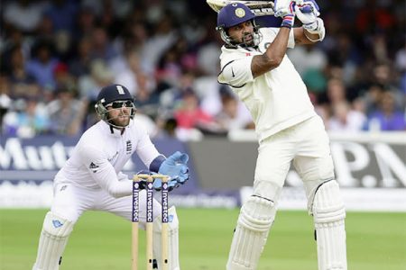 Murali Vijay scored 59 to keep India’s hopes alive