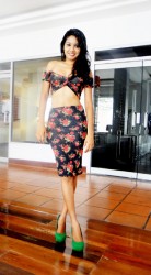  A model in a Rishma Persaud design