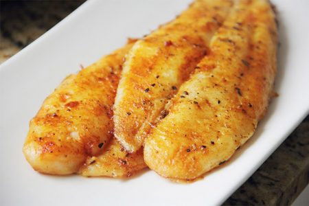 Baked Fish Fillets (Photo by Cynthia Nelson)