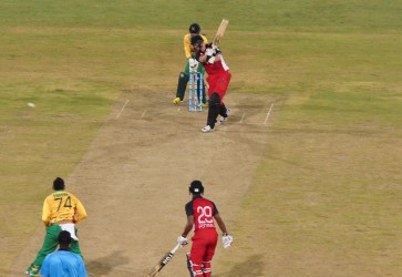 Sunil Narine created all sorts of problems for the Red Steel in last night’s action at the National Stadium.