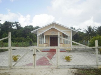 A church in the village