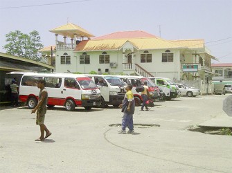 The Parika bus park 