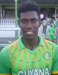 Kemo Paul was the top scorer for the U-19s. 
