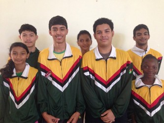 The Guyana Badminton team which will be participating in this year’s CAREBACO championships.