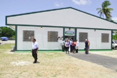 The Guyana Livestock Development Authority’s Veterinary Services Laboratory (GINA photo) 