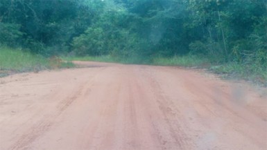 This stretch of the road is still in good condition (Chevy Devonish Photo) 