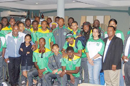 OUT WITH THE OLD! Guyana’s Golden Jaguars which will open their Caribbean Football Union (CFU) Cup qualification campaign against Dominica today at Warner Park, St Kitts, will be missing a number of old players such as former skipper Chris Nurse. 