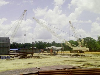 A view of the Moblissa construction site
