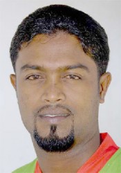 Narsingh Deonarine was named Man-of-the-Match for his all-round performance. 
