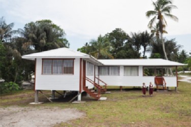 The Santa Aratack guest house (Government Information Agency photo)
