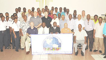 Participants of the US Embassy port security training programme (US Embassy photo)
