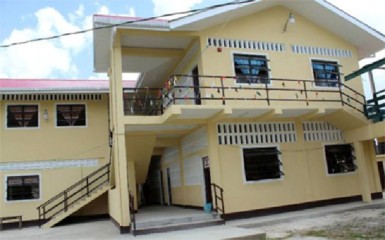 The new wing of the L’Aventure Secondary School