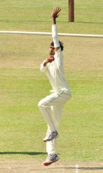 Sharaz Ramcharran worked hard for his 4 wickets  (Orlando Charles)