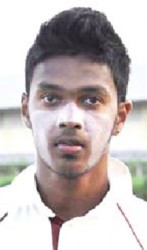 Raj Nanan captured his fourth five-wicket haul yesterday. 