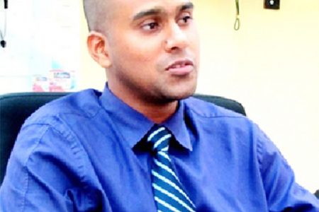 Dr. Reyaud Rahman, Director of Vector Control Services, Ministry of Health (GINA photo)