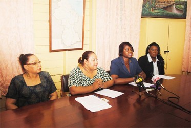 Go-Invest officials and members of the creative contingent at a media briefing last week