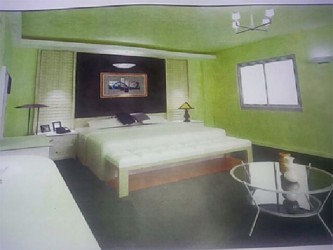 One of the bedrooms. 