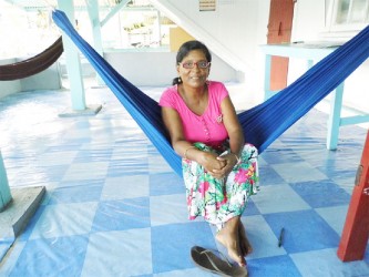 Kawalpattie Dayaram aka ‘Aunty Brahash’ breezing out in her hammock 