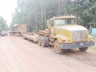 Work ongoing on the road (Ministry of Public Works photo) 