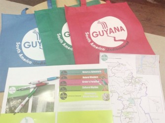 Promotional material for Guyana South America Undiscovered. (Government Information Agency photo)