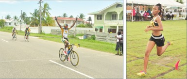 Some scenes from this year’s Nationals Schools Cycling, Swimming and Track and Field Championships 