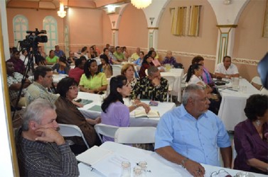 A section of the Cuban Doctors at the gathering (GINA photo)