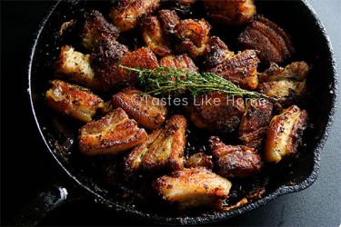 Garlic Pork (Photo by Cynthia Nelson) 