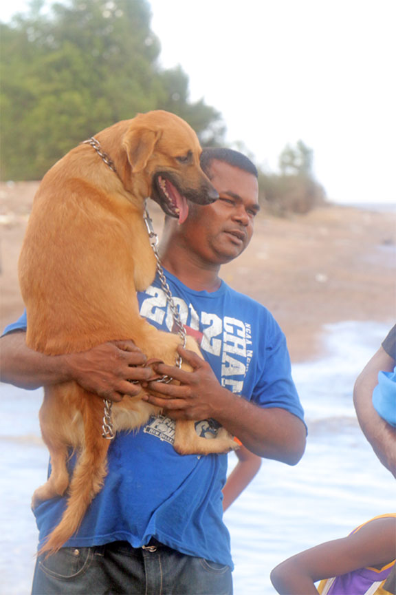 Giving Walking The Dog A Whole New Meaning Stabroek News