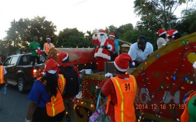 santa parade