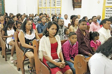 Ushering in the New Year at the Brickdam Cathedral