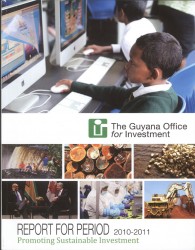 Something of a milestone: The Guyana Office for Investment’s first ever published Performance Report. The agency says it will be publishing two further reports covering the period up to the end of 2014 by the end of June this year.    