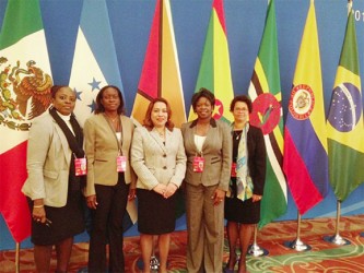 Guyana’s Delegation to the Forum (Foreign Affairs Ministry photo) 