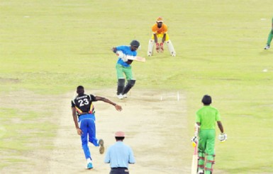 Jaguars’ opener Trevon “Bugsy” Griffith cracked a match-winning 60 for his side 