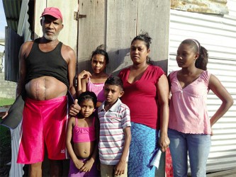 Phillip Trotz (left) with his wife, Anita and four of his children: Elizabeth, 14, Husna, 11, Jameel, 8, and five-year-old Asma. An 18-year-old son is missing from the photo 