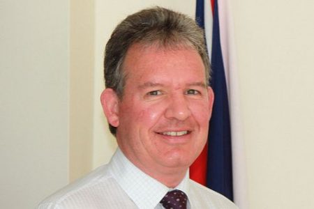 British High Commissioner to Guyana Andrew Ayre 