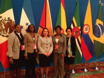 Guyana's Delegation to the Forum (GINA photo)