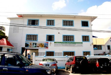  The complex housing the Guyana Geology and Mines Commission 