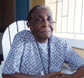 83-year-old Beryl Thomas