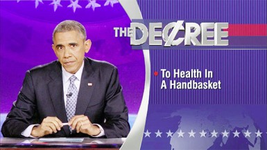 The Word - President Barack Obama - To Health in a Handbasket (Colbert Report) 