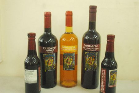   Pandama wine display
