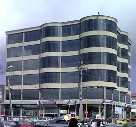 The Teleperformance building. 