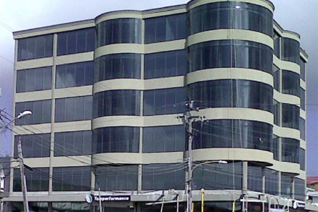 The Teleperformance building.
