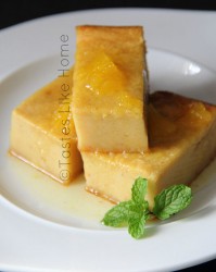 Breadfruit Pudding with Orange-ginger Syrup Photo by Cynthia Nelson 