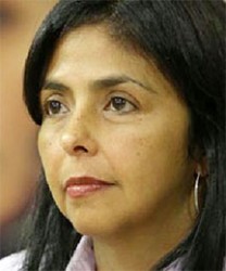 Venezuelan Foreign Minister Delcy Rodríguez (misionvenezuela.org photo) 